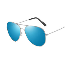 Load image into Gallery viewer, Silver Mirror Small Sun Glasses Female Male Brand Designer Pilot Sunglasses Women Men Shades Top Eyewear