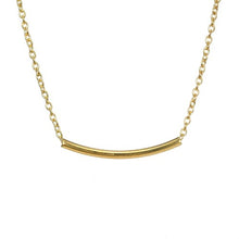 Load image into Gallery viewer, Simple Classic fashion Stick Pendant Necklace Long Link Chain stainless steel Necklaces long Strip Jewelry for women men gift