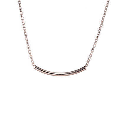 Simple Classic fashion Stick Pendant Necklace Long Link Chain stainless steel Necklaces long Strip Jewelry for women men gift