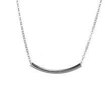 Load image into Gallery viewer, Simple Classic fashion Stick Pendant Necklace Long Link Chain stainless steel Necklaces long Strip Jewelry for women men gift