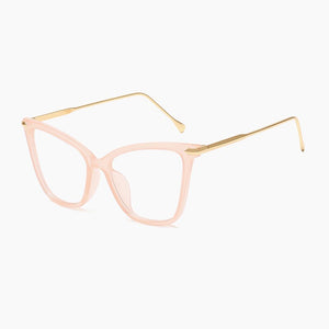Simple Retro Cat Eye Clear Glasses Women Brand Man Blue-ray Optical Eyewear Frame nerd optical frames clear Glasses O332
