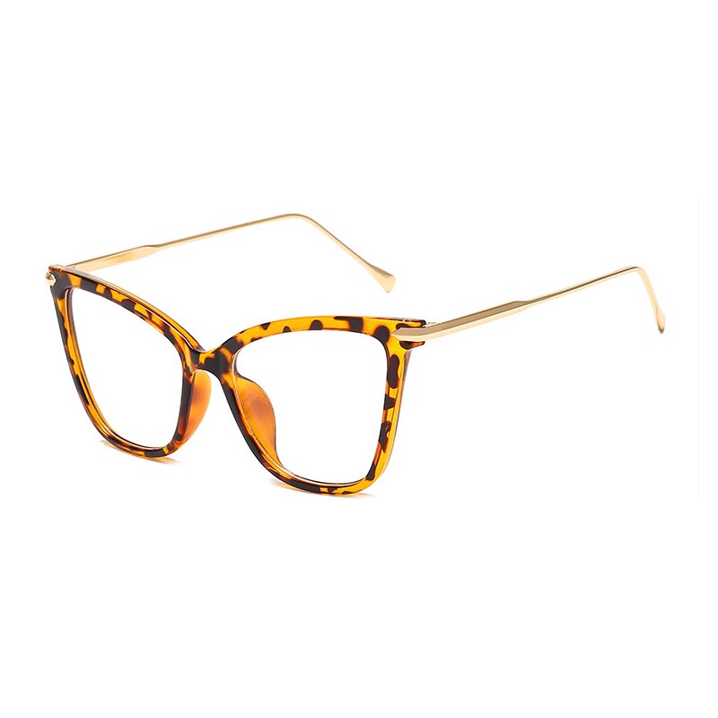 Simple Retro Cat Eye Clear Glasses Women Brand Man Blue-ray Optical Eyewear Frame nerd optical frames clear Glasses O332