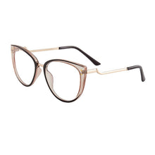 Load image into Gallery viewer, Simple  Cat Eye Optical Eyewear Plastic Frame Glasses For Women Anti Blue Ray Selling