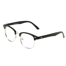 Load image into Gallery viewer, Simvey Classic Half Rim Glasses Frames Women Men Brand Designer Retro Clear Lens Nerd Frames Glasses Vintage Eyeglasses TR90