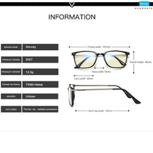 Load image into Gallery viewer, Simvey Retro Big Square Glasses Frames Vintage Brand Designer Nerd Optical Glasses Women Eyeglasses Frames TR90