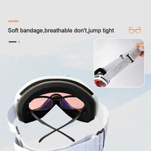 Load image into Gallery viewer, Ski Snowboard Goggles Spherical Mask Glasses Skiing Men Women Profession Snow Ski Eyewear Windproof Anti-fog Eye Protection