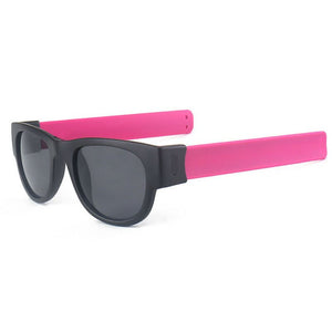 Slap Sunglasses Creative Wristband Slappable Glasses Snap Bracelet Bands