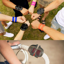 Carica l&#39;immagine nel visualizzatore di Gallery, Occhiali da sole Slap Braccialetti creativi Occhiali schiaffeggiabili Cinturini con bracciale a scatto 
