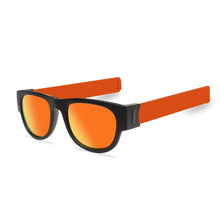 Load image into Gallery viewer, Slap Sunglasses Polarized Women Slappable Bracelet Sun Glasses for Men Wristband Colorful Mirror Folding Shades