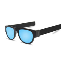 Load image into Gallery viewer, Slap-gafas de sol polarizadas para hombre y mujer, anteojos de sol unisex, con pulsera inclinable, de estilo Espejo, coloridas, a la moda