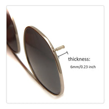 Load image into Gallery viewer, Small Acetate Optical Glasses Frame Round Clip On Sunglasses Men Polarized Uv400  Women Shades Johnny Depp Style