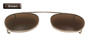 Small Acetate Optical Glasses Frame Round Clip On Sunglasses Men Polarized Uv400  Women Shades Johnny Depp Style