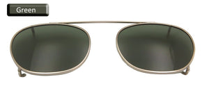 Small Acetate Optical Glasses Frame Round Clip On Sunglasses Men Polarized Uv400  Women Shades Johnny Depp Style