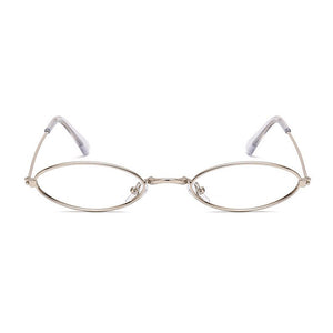 Small Alloy Gold Frame Glasses Classic Retro Optics Eyeglasses Transparent Clear Lens Women Men Espectacles Female
