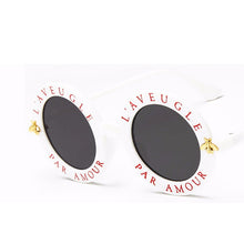 Load image into Gallery viewer, Small Bee  Sunglasses Women/Men Brand Designer Glasses Lady Round Sun Glasses Hip Hop Style Oculos De Sol Gafas