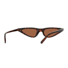 Load image into Gallery viewer, Small Black Sunglasses Cat Eye Women Brand Design Cateye Ladies Frame Retro Skinny Triangle Slim Sun Glasses Female Shades