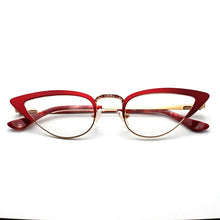 Load image into Gallery viewer, Small Cat Eye Prescription Glasses For Women Round Reading Eyeglasses With Frame Myopia Female Eyewear Fake glasses