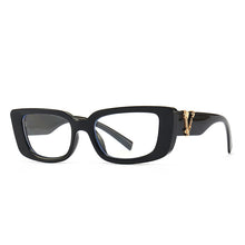 Carica l&#39;immagine nel visualizzatore di Gallery, Small Cat Eye Sunglasses Brand Designer For Women Men Optical Rectangle Frame Eye Wear Glasses UV400 Shsdes oculos de sol