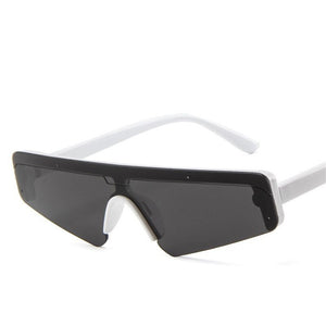 Small Cat Eye Sunglasses Men Brand Designer Mirror Glasses Unisex Flat Top Sun Glasses Goggles Lunette De Soleil Femme UV400