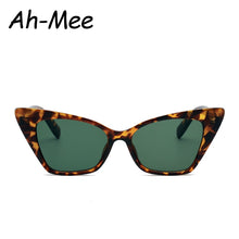 Load image into Gallery viewer, Small Cat Eye Sunglasses Women Classic Retro Cateye Sun Glasses Brand Trendy Green Lens Eyewear For Female Oculos De Sol