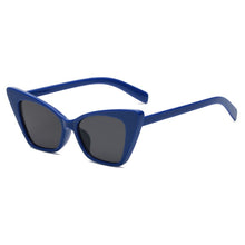 Load image into Gallery viewer, Small Cat Eye Sunglasses Women Classic Retro Cateye Sun Glasses Brand Trendy Green Lens Eyewear For Female Oculos De Sol