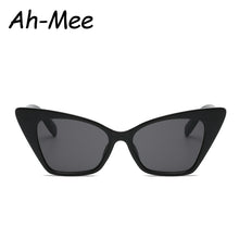 Load image into Gallery viewer, Small Cat Eye Sunglasses Women Classic Retro Cateye Sun Glasses Brand Trendy Green Lens Eyewear For Female Oculos De Sol