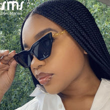 Load image into Gallery viewer, Small Cat Eye Sunglasses Women Vintage Brand Designer Sunglass Men Retro Sun Glasses Shades Female UV400