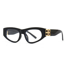 Load image into Gallery viewer, Small Cat eyes Sunglasses Frame 2023 Brand Designer Anti-Blue Light Optical EyeWear Female Male Prescription Glasses Women