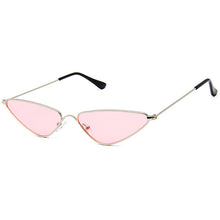 Load image into Gallery viewer, Small Cateye Sunglasses Women Men Retro Triangle Brand Designer Vintage Sun Glasses Metal Streetwear Trendy Shades Gafas de Sol