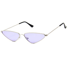 Load image into Gallery viewer, Small Cateye Sunglasses Women Men Retro Triangle Brand Designer Vintage Sun Glasses Metal Streetwear Trendy Shades Gafas de Sol