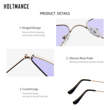 Load image into Gallery viewer, Small Cateye Sunglasses Women Men Retro Triangle Brand Designer Vintage Sun Glasses Metal Streetwear Trendy Shades Gafas de Sol