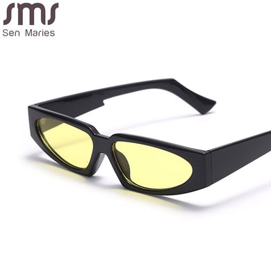 Small Cateye Sunglasses Women Men Vintage Cat Eye Sun Glasses UV400 Goggle Shades Eyewear Female Gafas De Sol