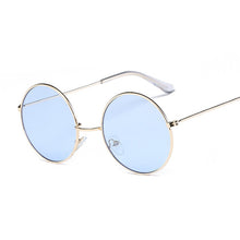 Load image into Gallery viewer, Small Frame Black Shades Round Sunglasses Women Oval Brand Designer Vintage Pink Sun Glasses Female Oculos De Sol