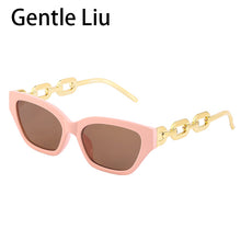 Load image into Gallery viewer, Small Frame Cat Eye Sunglasses Ladies  Brand Designer Ladies Sun Glasses Men Retro Square Eyeglasses Des Lunettes Soleil