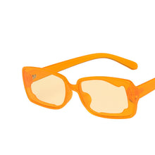 Load image into Gallery viewer, Small Frame Hip-hop Rectangle Sunglasses Punk Sun Glasses Orange Couple Bar Eyewear Vintage Pink Shades for Women