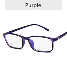 Load image into Gallery viewer, Small Frame Student Computer Optical Eyeglasses Women Men Anti Blue Light Fake Glasses Blue Light Blocking Glasses