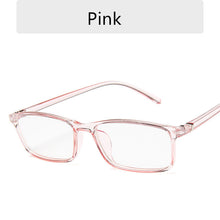 Load image into Gallery viewer, Small Frame Student Computer Optical Eyeglasses Women Men Anti Blue Light Fake Glasses Blue Light Blocking Glasses