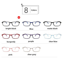 Load image into Gallery viewer, Small Frame Student Computer Optical Eyeglasses Women Men  Anti Blue Light Fake Glasses Blue Light Blocking Glasses