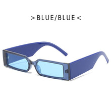 Load image into Gallery viewer, Small Frame Sungalsses Women Rectangle Sun Glasses for Men Vintage Black Green Eyewear Shades UV400 Ladies Goggels