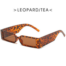 Load image into Gallery viewer, Small Frame Sungalsses Women Rectangle Sun Glasses for Men Vintage Black Green Eyewear Shades UV400 Ladies Goggels