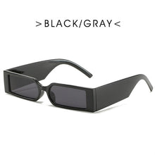 Load image into Gallery viewer, Small Frame Sungalsses Women Rectangle Sun Glasses for Men Vintage Black Green Eyewear Shades UV400 Ladies Goggels