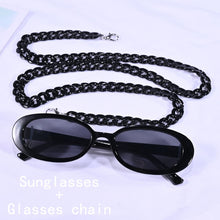 Load image into Gallery viewer, Small Frame Sunglasses And Glasses Chain Collocation For Women Polarized Vintage Eyewear Outdoor Sun Protection Sun Glasses