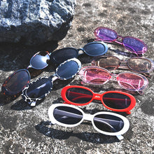 Load image into Gallery viewer, Small Frame Sunglasses And Glasses Chain Collocation For Women Polarized Vintage Eyewear Outdoor Sun Protection Sun Glasses