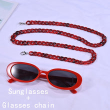 Load image into Gallery viewer, Small Frame Sunglasses And Glasses Chain Collocation For Women Polarized Vintage Eyewear Outdoor Sun Protection Sun Glasses