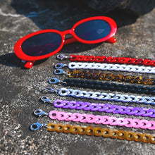 Load image into Gallery viewer, Small Frame Sunglasses And Glasses Chain Collocation For Women Polarized Vintage Eyewear Outdoor Sun Protection Sun Glasses