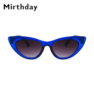 Small Frame Transparent Sunglasses Men Women 2023 Clear Blue Cat Eye Sunglasses Vintage Shades ocolos de sol para mulheres