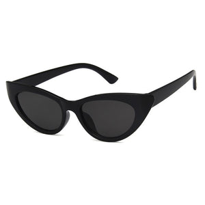 Small Frame Transparent Sunglasses Men Women 2023 Clear Blue Cat Eye Sunglasses Vintage Shades ocolos de sol para mulheres