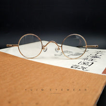 Load image into Gallery viewer, Small Lens Round John Lennon Glasses Men's Women's Gold Silver Black Optical Glasses Retro Reading Mirror Anti-Blu-ray Glasses