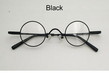 Load image into Gallery viewer, Small Lens Round John Lennon Glasses Men's Women's Gold Silver Black Optical Glasses Retro Reading Mirror Anti-Blu-ray Glasses