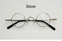 Load image into Gallery viewer, Small Lens Round John Lennon Glasses Men's Women's Gold Silver Black Optical Glasses Retro Reading Mirror Anti-Blu-ray Glasses
